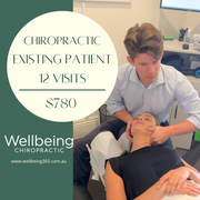 12 x Chiro Adjustments Pre-pay ($65 each)