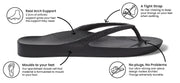 Archies - Arch Support Thongs