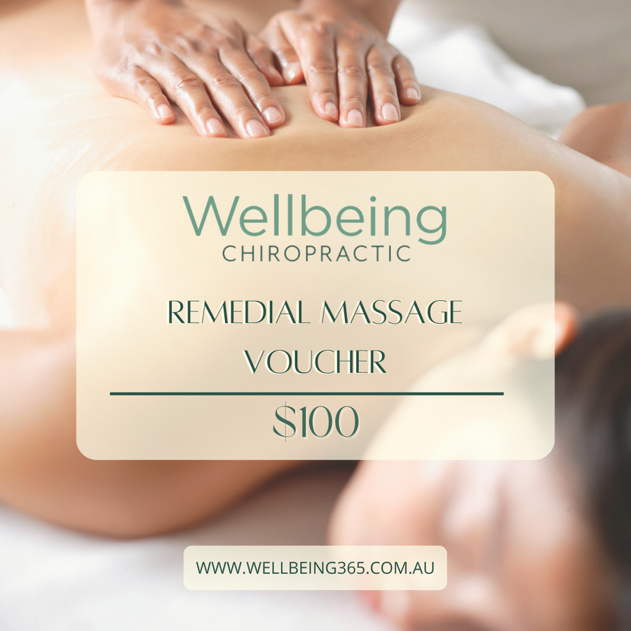 Remedial Massage Voucher - $100